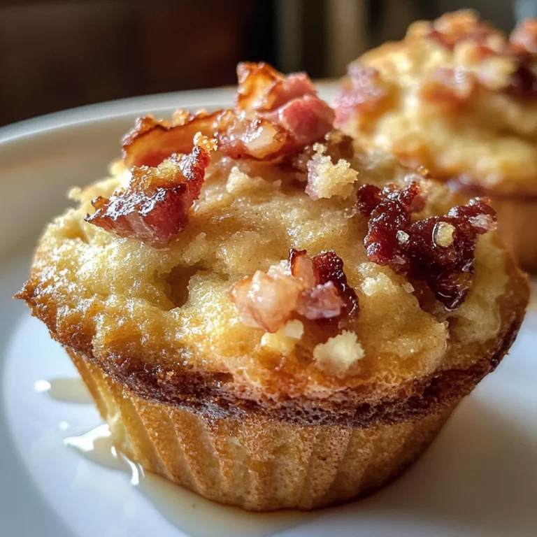 Maple Turkey Bacon Pancake Muffins: A Sweet 180-Calorie Delight