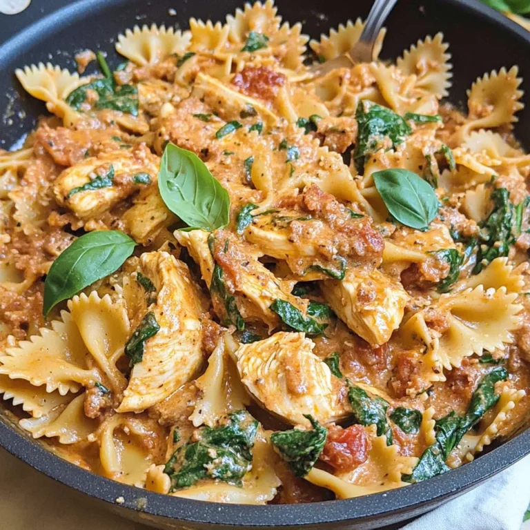 Marry Me Chicken Pasta