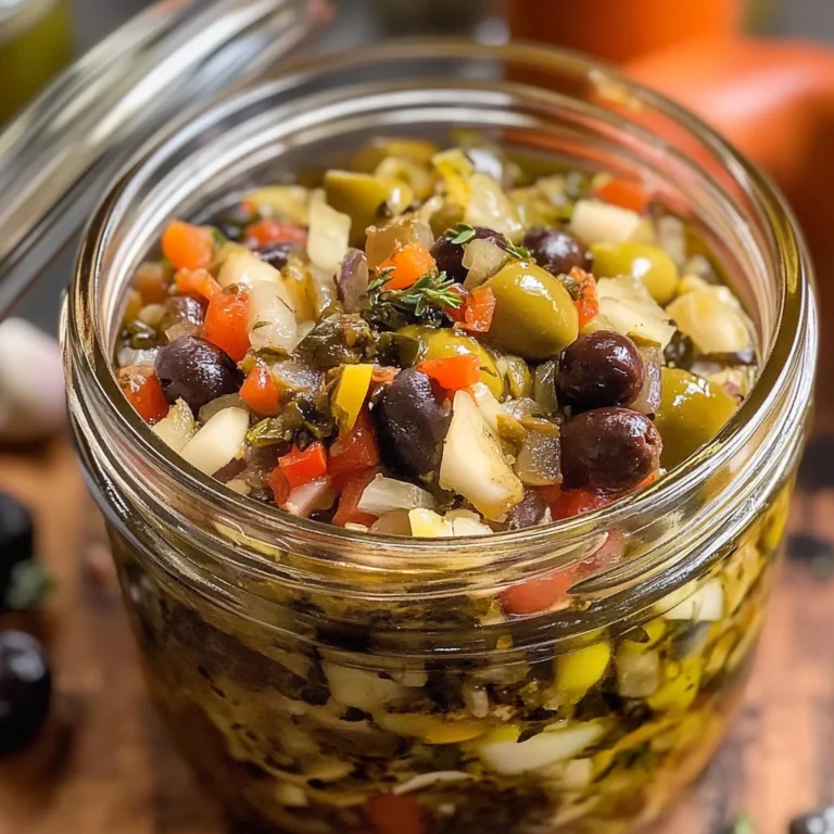 Olive Salad Muffaletta Spread