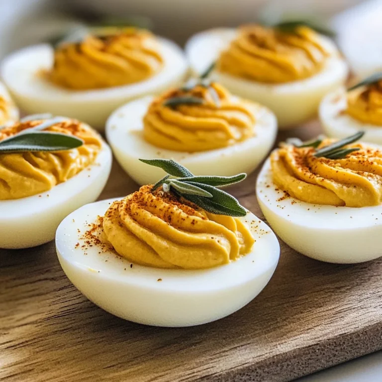 Thanksgiving Deviled Eggs Recipe