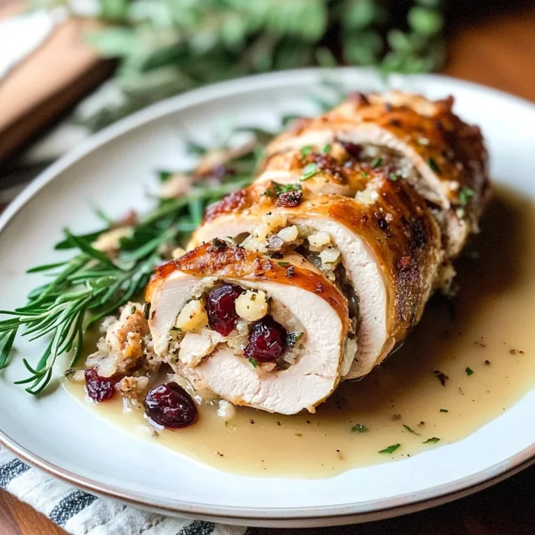 Turkey Roulade Recipe
