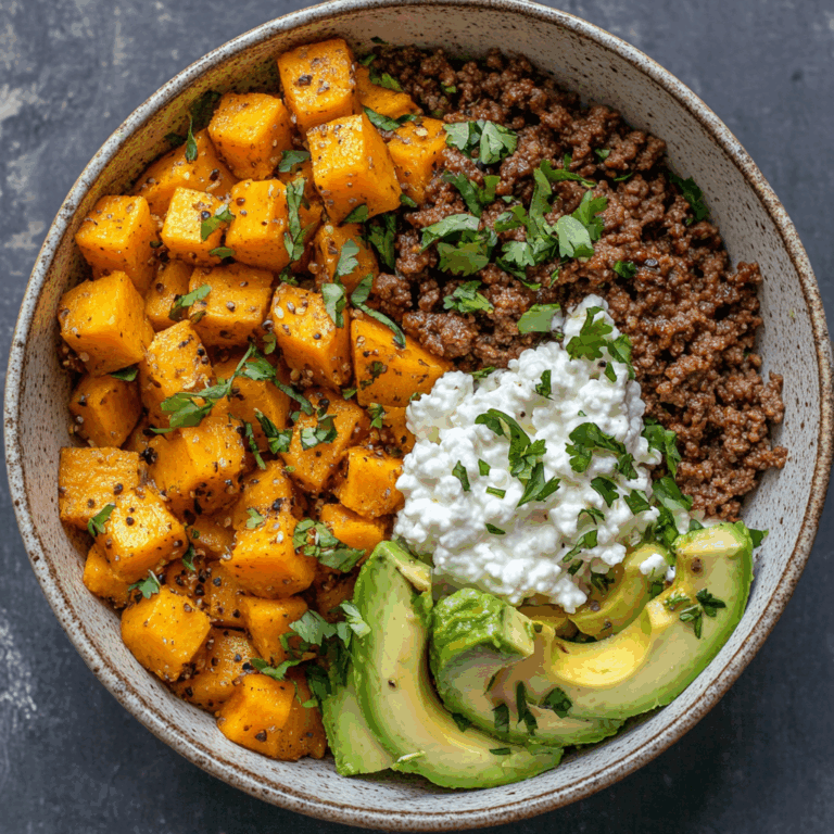 Sweet & Savory Power Bowl with Cottage Cheese