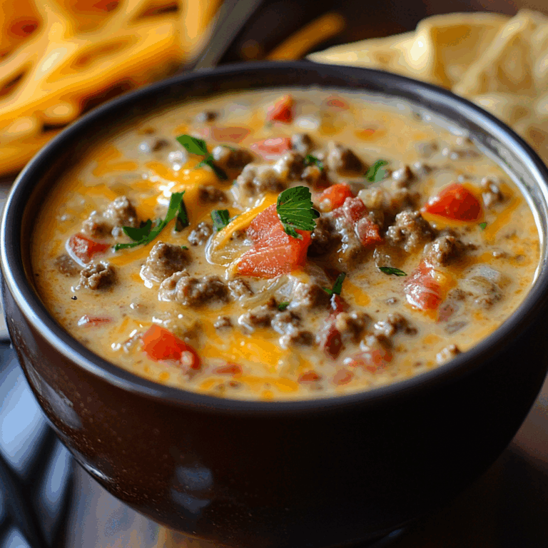 Easy Cheeseburger Soup: The Ultimate Comfort Food Recipe