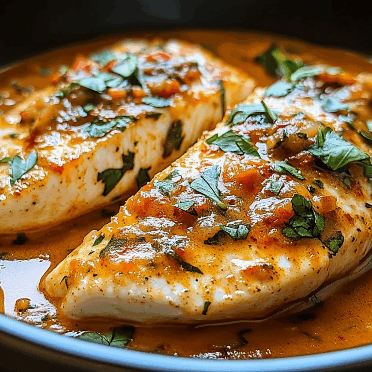 Tilapia in Roasted Pepper Sauce