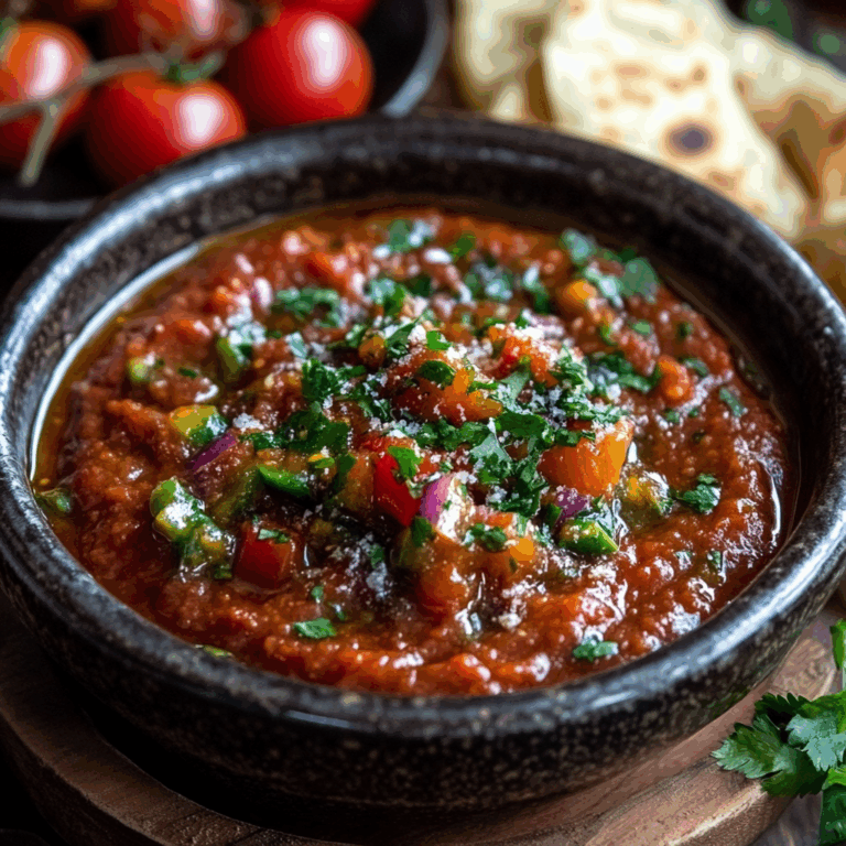 Zaalouk – marokkanischer Auberginen-Tomaten-Dip