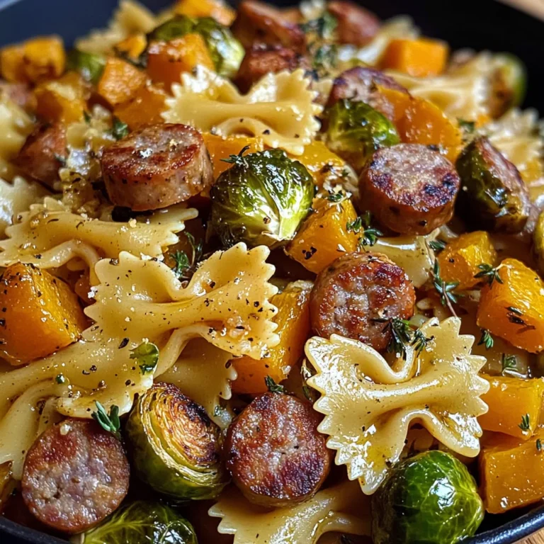 Autumn Sausage Pasta Squash: Amazing 25-Min Fall Favorite