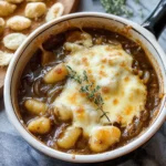 Baked French Onion Gnocchi