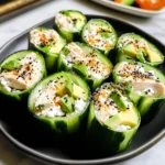Best Chicken Salad Cucumber Roll Ups