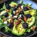 Blackberry Avocado Salad