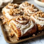 Carrot Cake Cinnamon Rolls