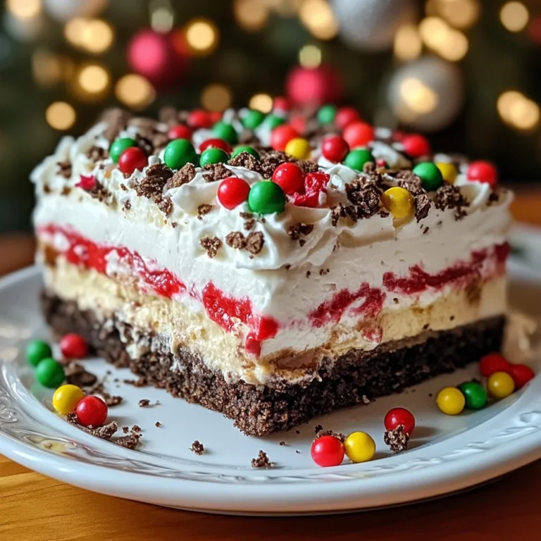 Christmas Dessert Lasagna