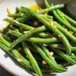 Garlicky Green Beans