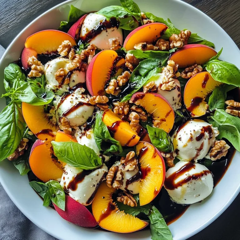 Millionaire Peach Salad