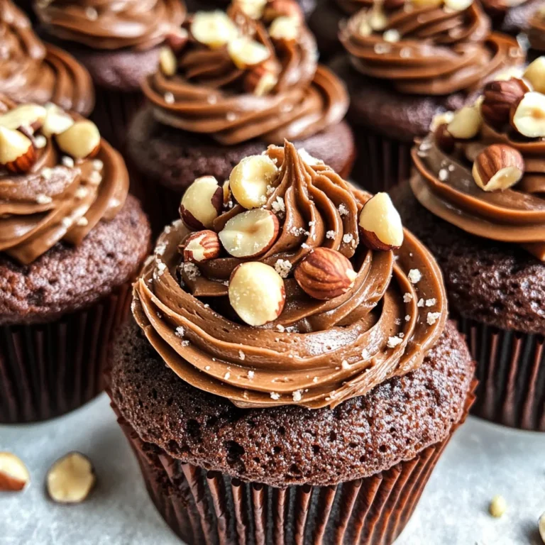 Nutella Cupcakes