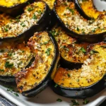 Parmesan Herb Roasted Acorn Squash