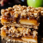 Salted Caramel Apple Pie Bars