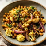 Spicy Roasted Cauliflower Salad