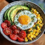 Sunshine Veggie & Egg Bowl