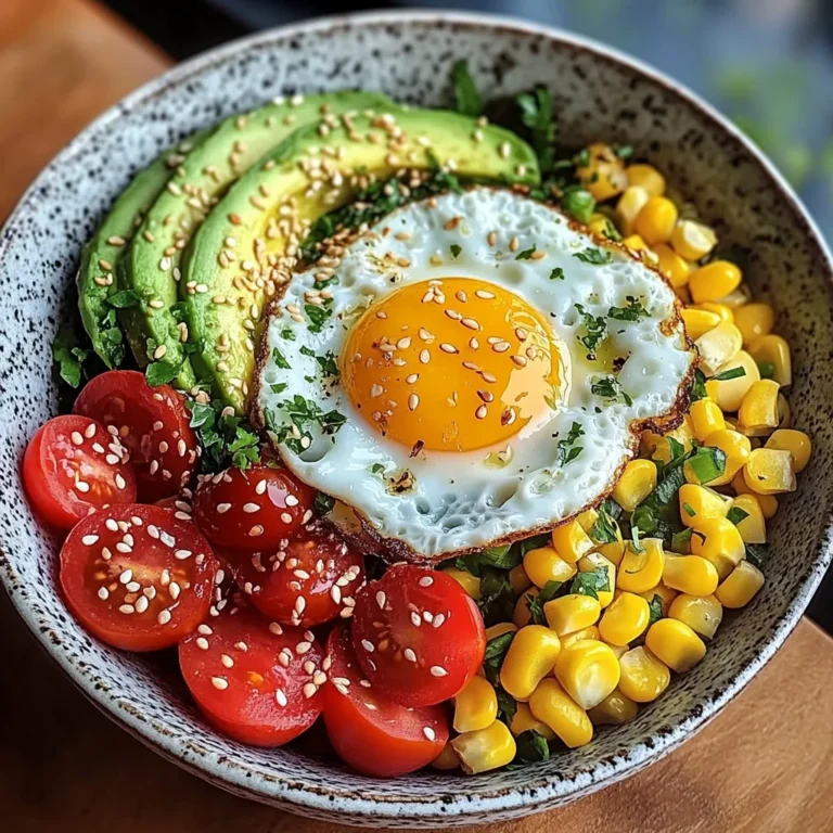 Sunshine Veggie & Egg Bowl