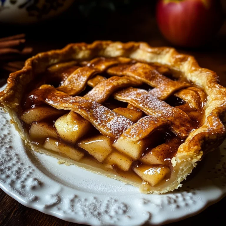 Toffee Apple Pie