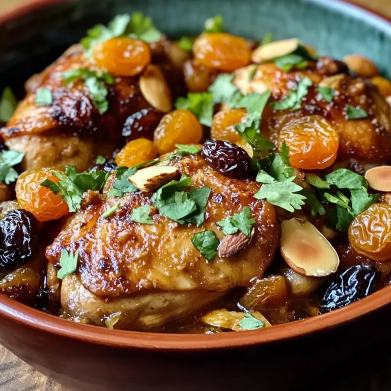 Traditional Moroccan Chicken Tagine