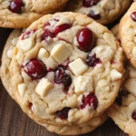White Chocolate Cranberry Cookies