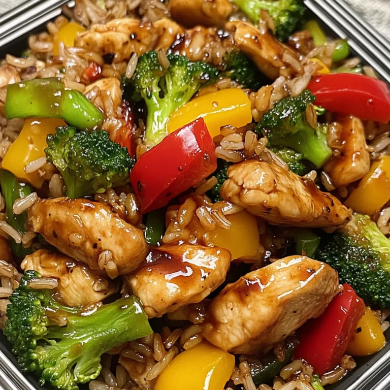 Wild Rice Chicken Stir-Fry with Fresh Veggies