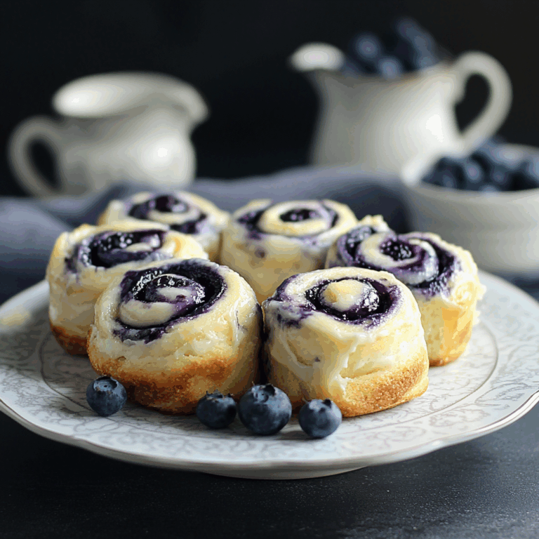 Blueberry Cheesecake Rolls
