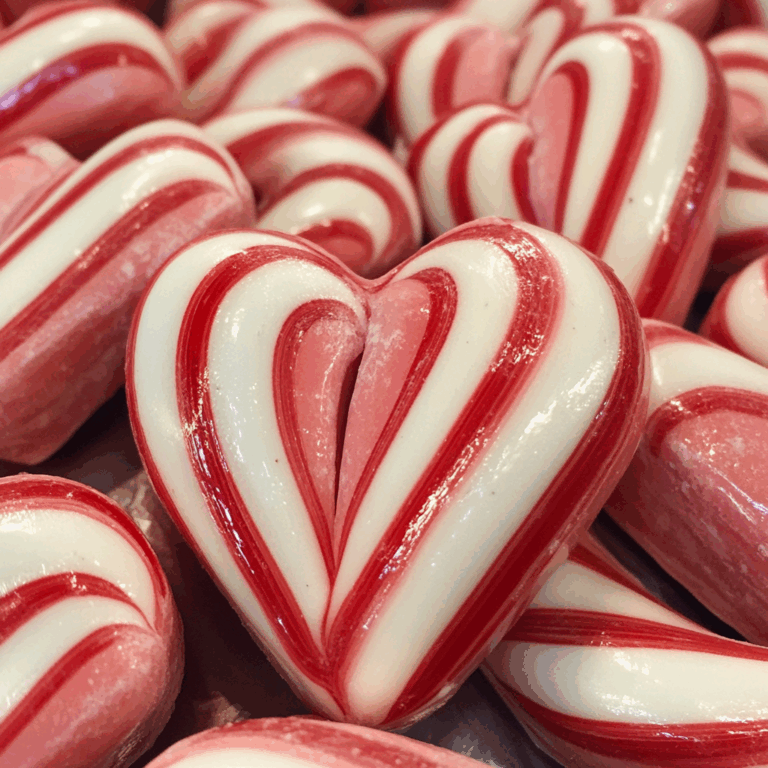 Candy Cane Hearts