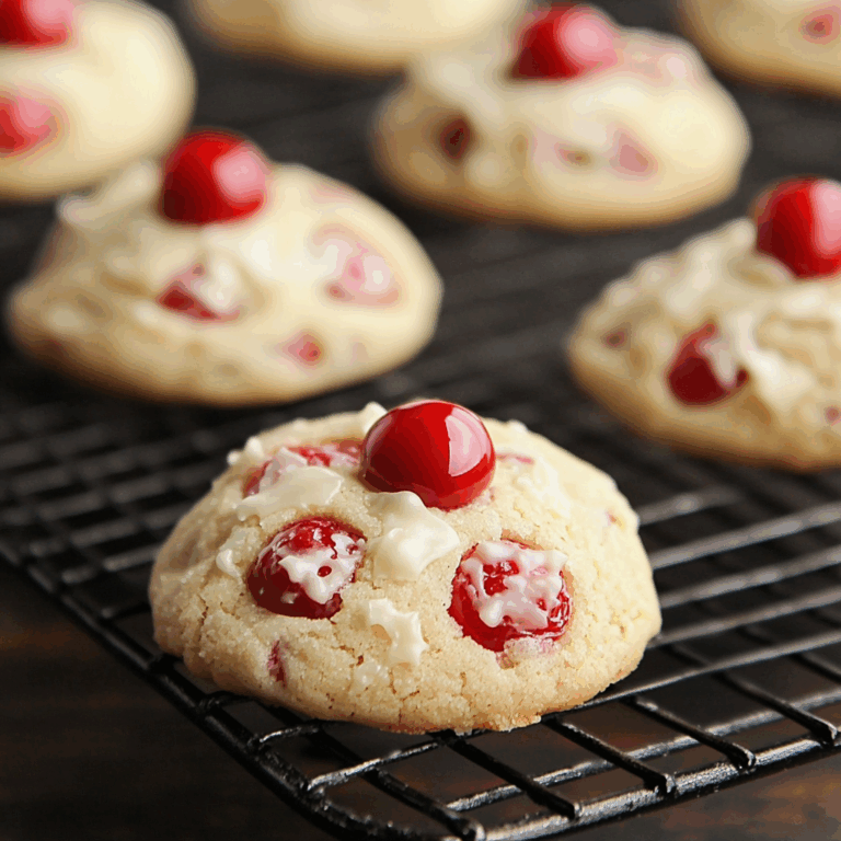 Cherry Bonbon Cookies
