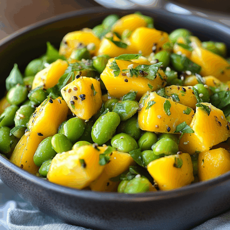 Edamame Mango Salad