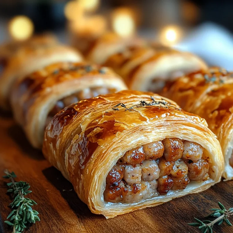 Christmas Sausage Rolls