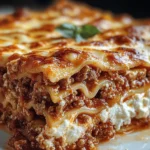 Classic Lasagna with Ricotta and Meat Sauce: A Must-Try!