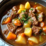 Comforting Crockpot Beef Stew