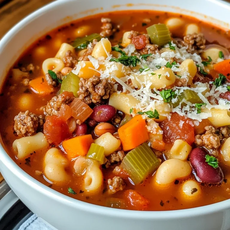 Copycat Olive Garden Pasta e Fagioli