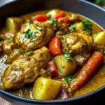 Creamy Chicken with Potatoes and Coconut