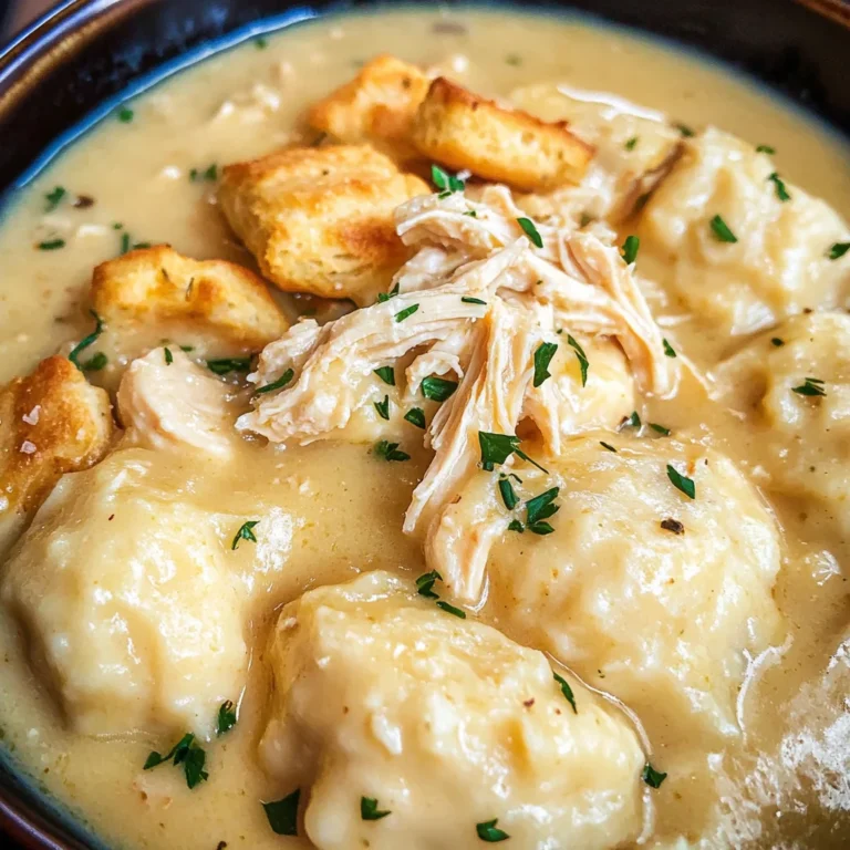 Crock Pot Chicken and Dumplings