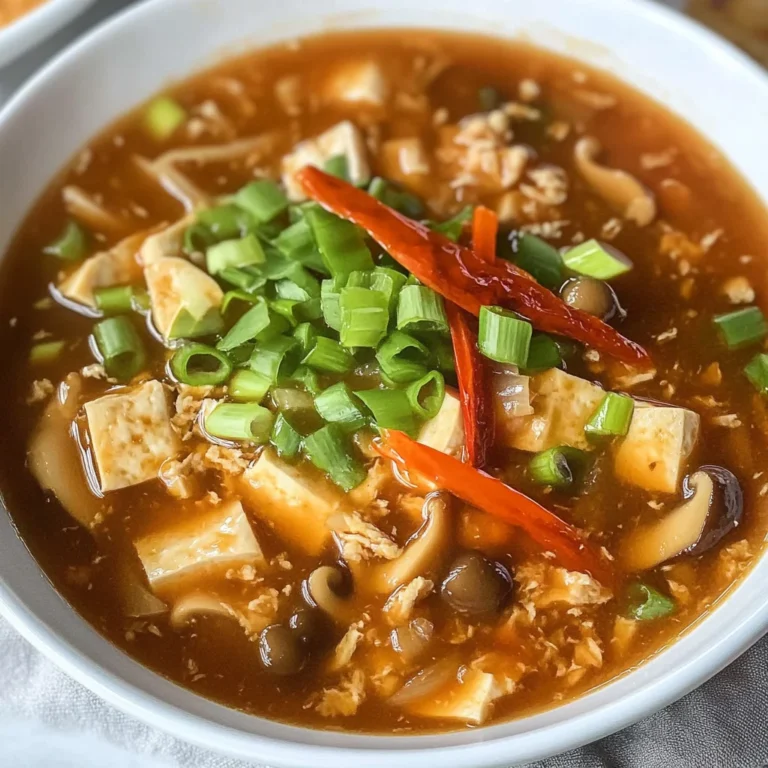 Easy 20-min. Hot and Sour Soup