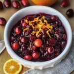 Easy Homemade Fresh Cranberry Orange Sauce Recipe