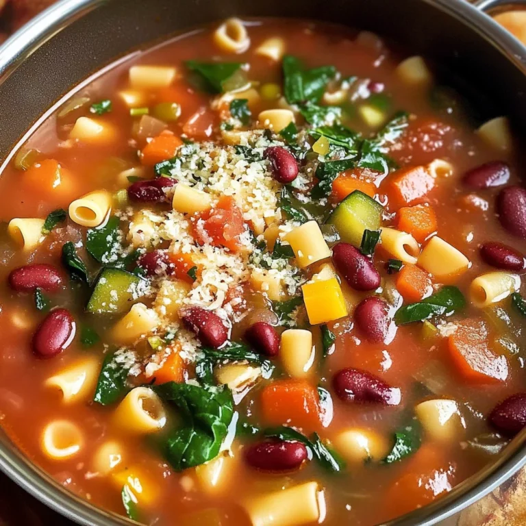 Easy Recipes: Hearty Minestrone Soup