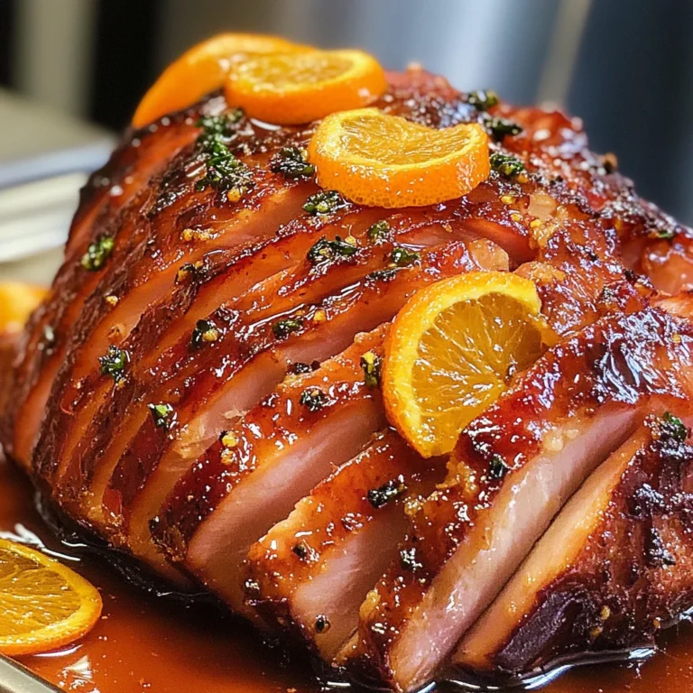 Honey Glazed chicken ham