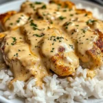 How to Make Creamy Smothered Chicken and Rice – Easy Dinner Idea