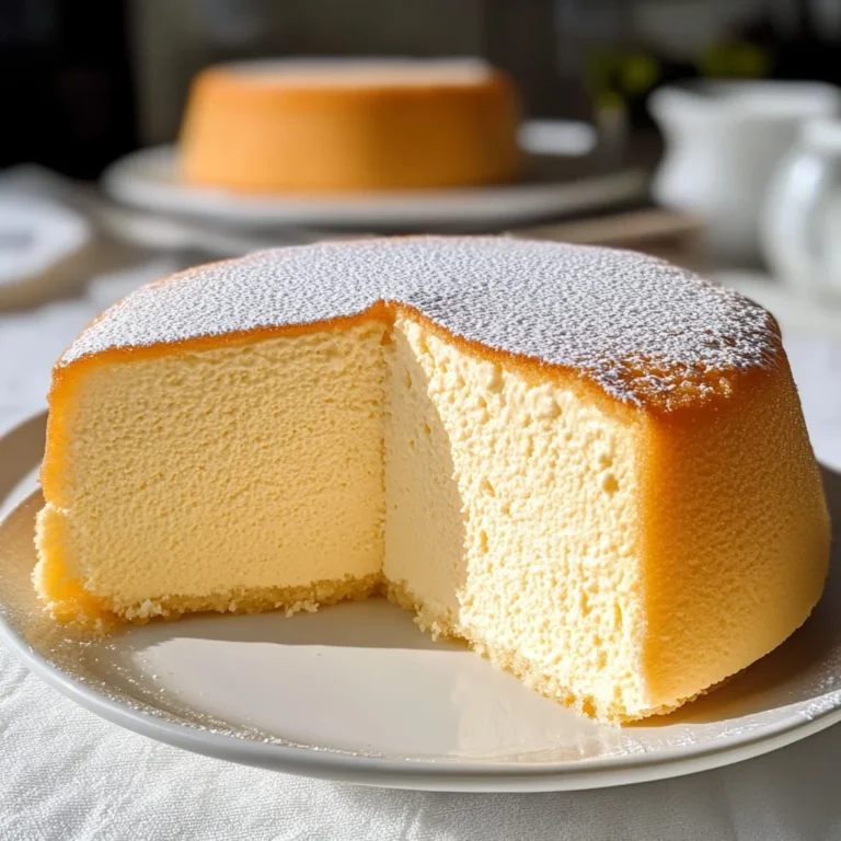 Japanese Cotton Cheesecake
