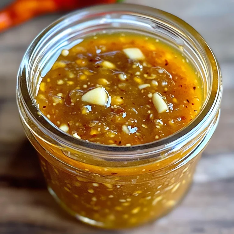 Mango Habanero Honey Garlic Sauce – Sweet, Spicy & Irresistible