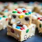 Marshmallow M&M Fudge: A Fun and Festive No-Bake Treat