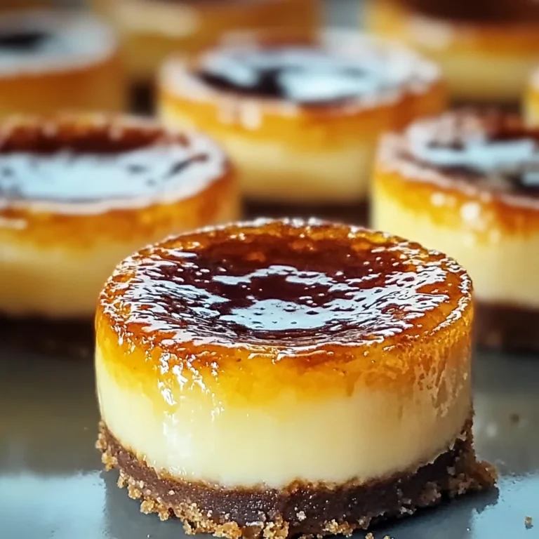 Mini Creme Brulee Cheesecakes: An Incredible Ultimate Recipe