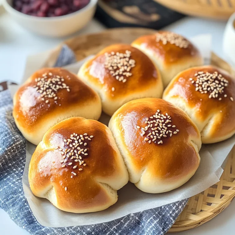 Red Bean Milk Buns