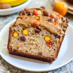 Reese's Pieces Peanut Butter Banana Bread