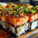 Spicy Salmon Sushi Bake Recipe