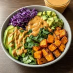 Thai Peanut Sweet Potato Buddha Bowl